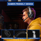 KOTION EACH G9000 Plus On-Ear Gaming Headset with Mic, Length: About 2.1m