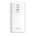 LDNIO SC4396 70W Desktop Multi-function GaN Desktop Charger 2AC, 1U, 2C with 1 Socket, SC4396 (UK Plug)