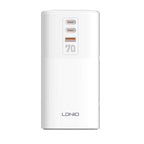 LDNIO SC4396 70W Desktop Multi-function GaN Desktop Charger 2AC, 1U, 2C with 1 Socket, SC4396 (UK Plug)