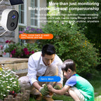 3MP Graffit Version Outdoor HD Solar Panel Wireless WiFi Surveillance Camera, Without Memory, 32GB, 64GB, 128GB