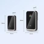 A20 Pro Plug in Free Waterproof Rechargeable Long-distance Wireless Doorbell, A20 Pro (EU Plug)