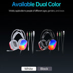 awei GM-11 Luminous Wired Headphones, Cable Length: 2m