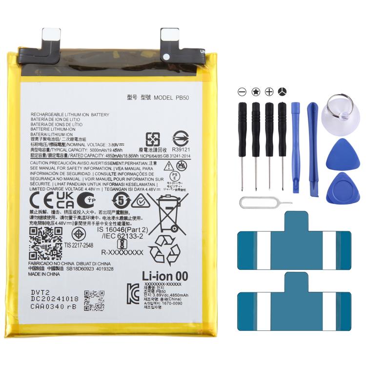 Battery Replacement, For Motorola Razr 50 Ultra QR30/QR10 2832mAh/998mAh, For Motorola Razr 50 QR31/QR11 2935mAh/998mAh, For Motorola Moto G84 5G XT2347 QB50 5000mAh, For Motorola Moto G Power 5G 2023 PD50 5000mAh                                       ...