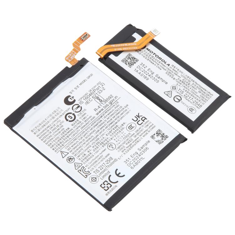 Battery Replacement, For Motorola Razr 50 Ultra QR30/QR10 2832mAh/998mAh, For Motorola Razr 50 QR31/QR11 2935mAh/998mAh, For Motorola Moto G84 5G XT2347 QB50 5000mAh, For Motorola Moto G Power 5G 2023 PD50 5000mAh                                       ...