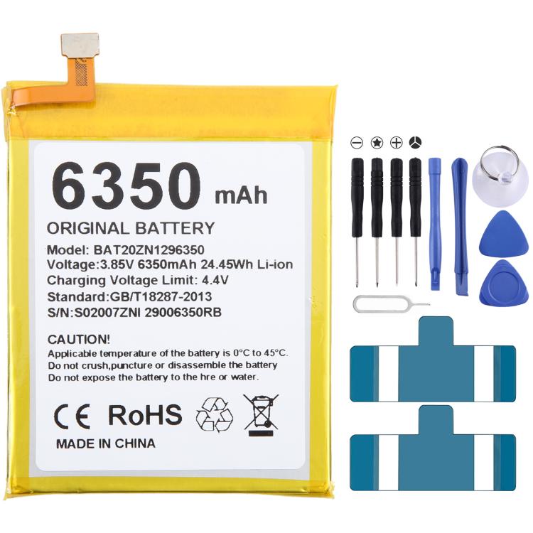 Battery Replacement, For DOOGEE V20 / V20S BAT21ZN1336000 6000mAh, For Doogee S89 / S89 Pro BAT22M2012000 12000mAh, For DOOGEE S97 Pro BAT18735500 8500mAh, For DOOGEE X96 Pro BAT20X965400 5400mAh, For DOOGEE S59 Pro BAT20M1710050 10050mAh              ...