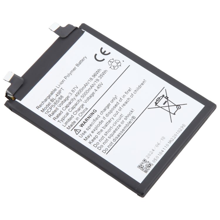 Battery Replacement, For Infinix Note 30 BL-49PT 5000mAh, For Infinix Hot 20 5G X666 BL-49HX 5000mAh, For lnfinix Note 12 Vip X672 BL-44FX 2250mAh, For Infinix Smart HD 2021 X612B X612 BL-49IT 5000mAh, For lnfinix BL-49MT 4900mAh