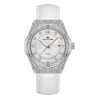 OLEVS 1003 Women Fashion Diamond-encrusted Waterproof Quartz Watch with Date