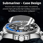 OLEVS 3610 Men Steel Strap Luminous Waterproof Quartz Watch
