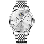 OLEVS 2925 Men Multifunctional Waterproof Luminous Quartz Watch