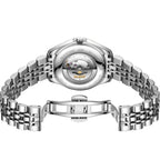 OLEVS 9801 Men Diamond Waterproof Dual Calendar Mechanical Watch