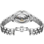 OLEVS 9801 Women Diamond Waterproof Single Calendar Mechanical Watch