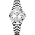 OLEVS 6702 Women Waterproof Luminous Single Calendar Mechanical Watch