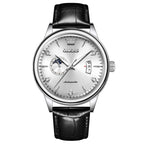 OLEVS 7040 Men Sun Moon Star Luminous Waterproof Mechanical Watch
