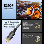 awei CL-213L 8 Pin to HDMI 1080P HD Adapter Cable, CL-213L