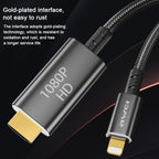 awei CL-213L 8 Pin to HDMI 1080P HD Adapter Cable, CL-213L
