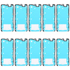 10pcs Front Housing Adhesive, For Xiaomi 14 Pro, For Xiaomi 14, For Xiaomi Civi 3, For Xiaomi Redmi K60, For Xiaomi 13 Pro, For Xiaomi 13, For Xiaomi Civi 2, For Xiaomi Civi