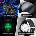 OLEVS 1109 Men Multifunctional Smart Sports Waterproof Electronic Watch