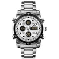 OLEVS 1106 Men Luminous Waterproof Smart Electronic Watch