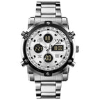 OLEVS 1106 Men Luminous Waterproof Smart Electronic Watch