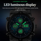 OLEVS 1106 Men Luminous Waterproof Smart Electronic Watch
