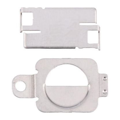 1 Pair Flashlight / Mic Iron Sheet Cover (On The Back Cover), For iPhone 15 Pro Max, For iPhone 15 Pro, For iPhone 15 Plus, For iPhone 15, For iPhone 14 / 14 Plus