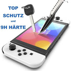 2.5D High Aluminum Tempered Glass Screen Protector, For Nintendo Switch OLED