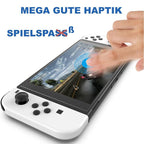 2.5D High Aluminum Tempered Glass Screen Protector, For Nintendo Switch OLED
