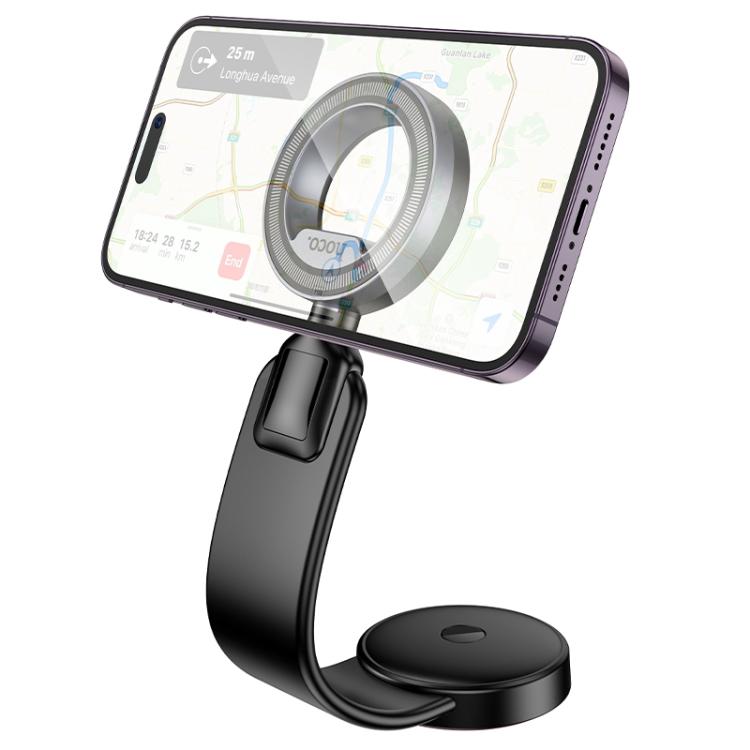 hoco H71 Totem Car Center Console Ring Magnetic Phone Holder, H71