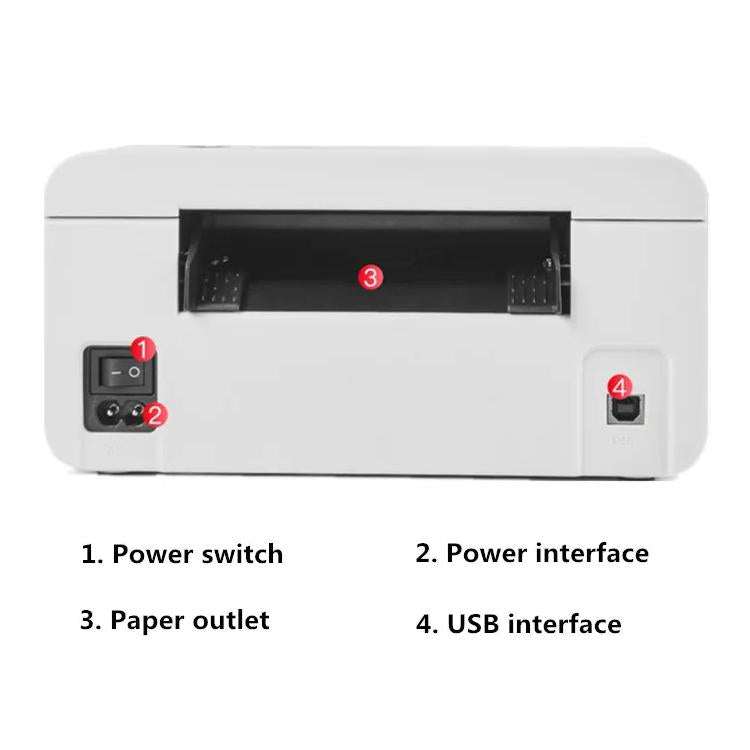 HPRT N41 Computer Version Express Electronic Waybill Printer, EU Plug, AU Plug, UK Plug, US Plug
