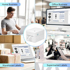 HPRT D35 Bluetooth Version Express Electronic Waybill Printer, EU Plug, AU Plug, UK Plug, US Plug