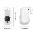 Home Socket Type WiFi Surveillance Camera Support Night Vision & Two-way Intercom, US Plug, EU Plug