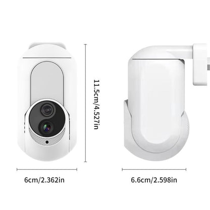 Home Socket Type WiFi Surveillance Camera Support Night Vision & Two-way Intercom, US Plug