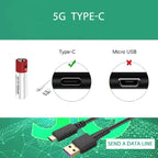 5500mAh AA 1.5V USB Rechargeable Lithium-ion Battery
