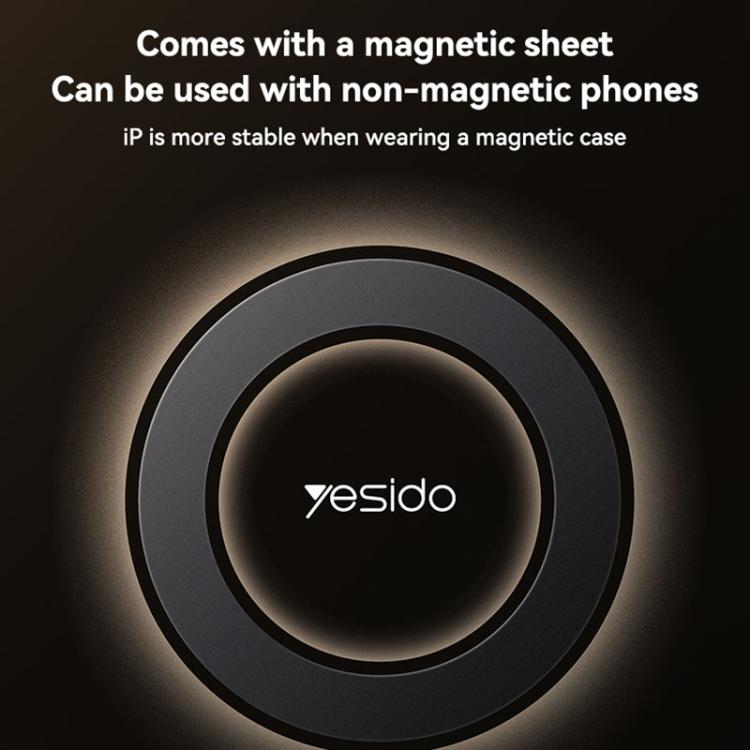 Yesido C316 15W Magsafe Magnetic Car Wireless Charger, C316