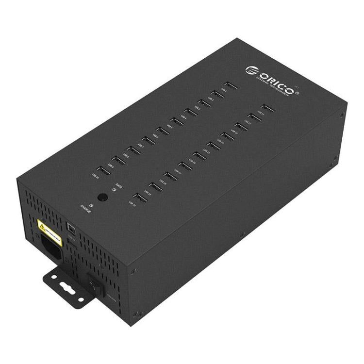 ORICO IH20P Industrial Grade 20 Ports USB 2.0 Hub, AU Plug, EU Plug, UK Plug, US Plug