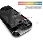 Detachable X-pattern Protective Case with Holder, For Nintendo Switch 2