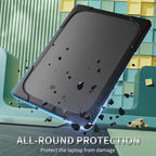TPU + PC Two-color Anti-fall Laptop Protective Case, For Microsoft Surface Laptop 7 13.8 inch