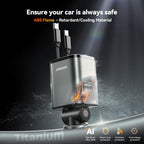JOYROOM CCL05 4 in 1 Retractable Cable Car Charger