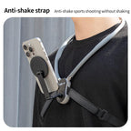 RUIGPRO Magnetic Neck Mount Anti-shake Phone Bracket, Phone Bracket