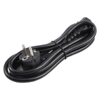 EU Plug Computer PC Power Cord 3 Pin Cable 0.5 Square, 1.8m x 0.5