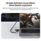 USB-C / Type-C to HDTV, 3.5mm, PD 100W 3 in 1 Multi-function Converter Docking Station, Type-C to HDTV+3.5mm+PD