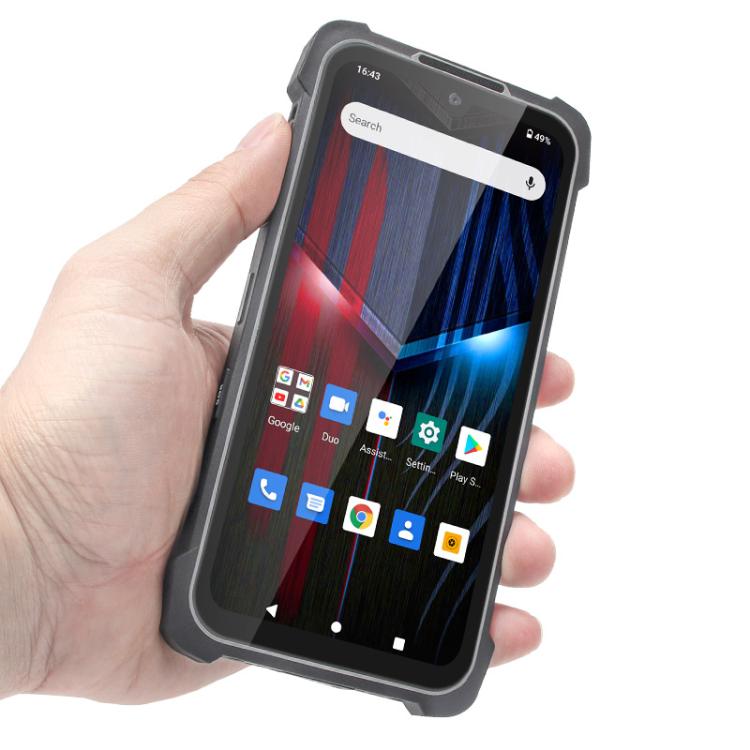 UNIWA P551 Handheld PDA Rugged Phone, 4GB+64GB, 5.5 inch Android 11 Mediatek MT6765 Helio P35 Octa Core, Network: 4G, EU Plug, US Plug, UK Plug, AU Plug