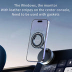 Q89 Foldable Vacuum MagSafe Magnetic Suction Cup Phone Holder, Q89(Black), Q89(Silver)