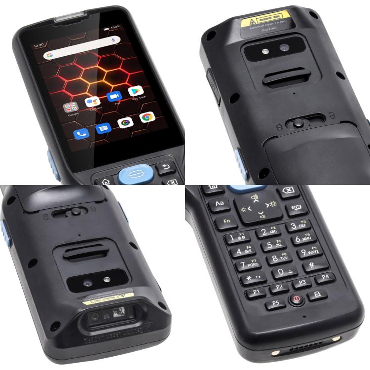 UNIWA V350 Handheld Rugged 2D Barcode Scanner, 4GB+64GB, 3.5 inch Android 12 Mediatek MT6761 Quad Core, T9 Keyboard, NFC, Network: 4G, EU Plug, US Plug, UK Plug, AU Plug