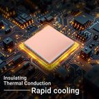 2uul SC09 CPU Pre-Cut Heatsink Silicone Pad, SC09