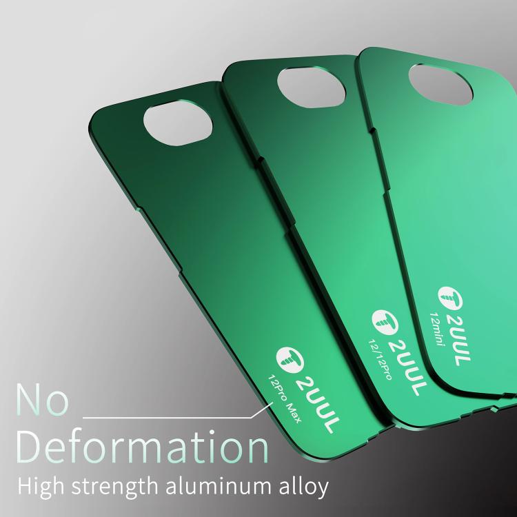 2uul Waterproof Adhesive Thermally Conductive Platens, For iPhone 14 Series, For iPhone 13 Series, For iPhone 12 Series