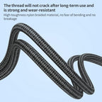2m RJ45 to Type-C / USB 2-in-1 High Speed Network Card Ethernet Cable, Type-C / USB 2-in-1