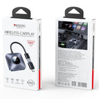 Yesido KM23 Wireless CarPlay with USB to Type-C Adapter, KM23