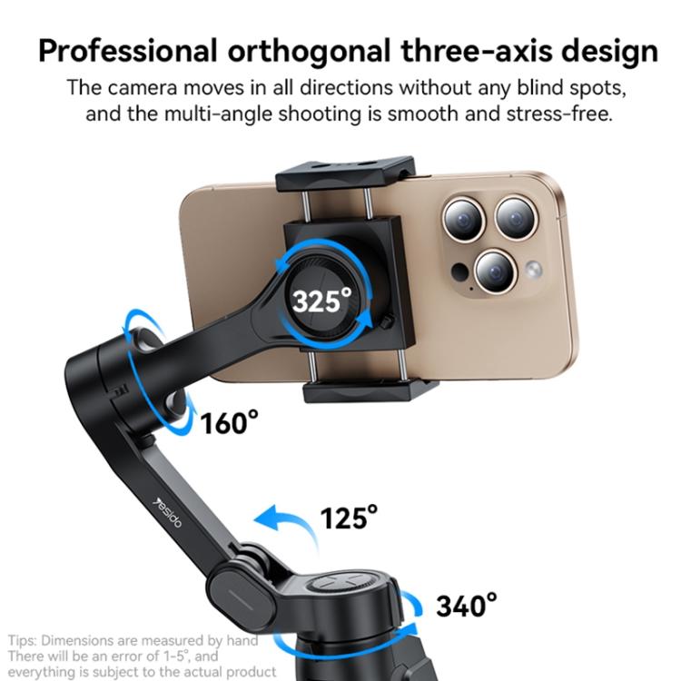 Yesido SF27 3 Axis Handheld Shooting Stabilizer