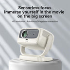 Yesido TV13 1280x720P 190ANSI Android 9.0 Series Smart Projector, EU Plug, UK Plug